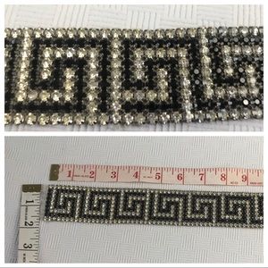 Rhinestone Purse Strap, Belt, Dress Embellishment